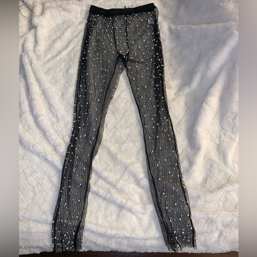 Fashion Nova Black Lace Detail